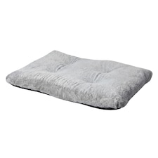 Skylos Large Dog Bed Soft Plush Washable Cat Cushion Pet Crate Pad Mat | Grey | 105 x 70cm | One Size