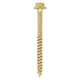 image 1 of Timco - Advanced Coach Screws - Hex Flange - Yellow (Size 12.0 x 130 - 25 Pieces)