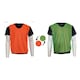 image 3 of Precision Unisex Adult Reversible Mesh Training Bib - Orange/Green - 10-14 Years