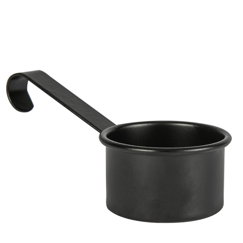 image 1 of Harbour Housewares Vintage Metal Laundry Powder Canister - Black | Black | Black | 1