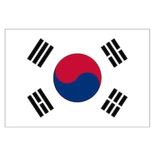 South Korea Flag - 5 x 3 Ft