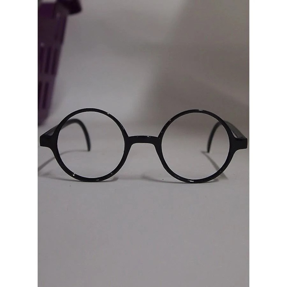 image 1 of Harry Potter Novelty Glasses - Clear/Black - One Size