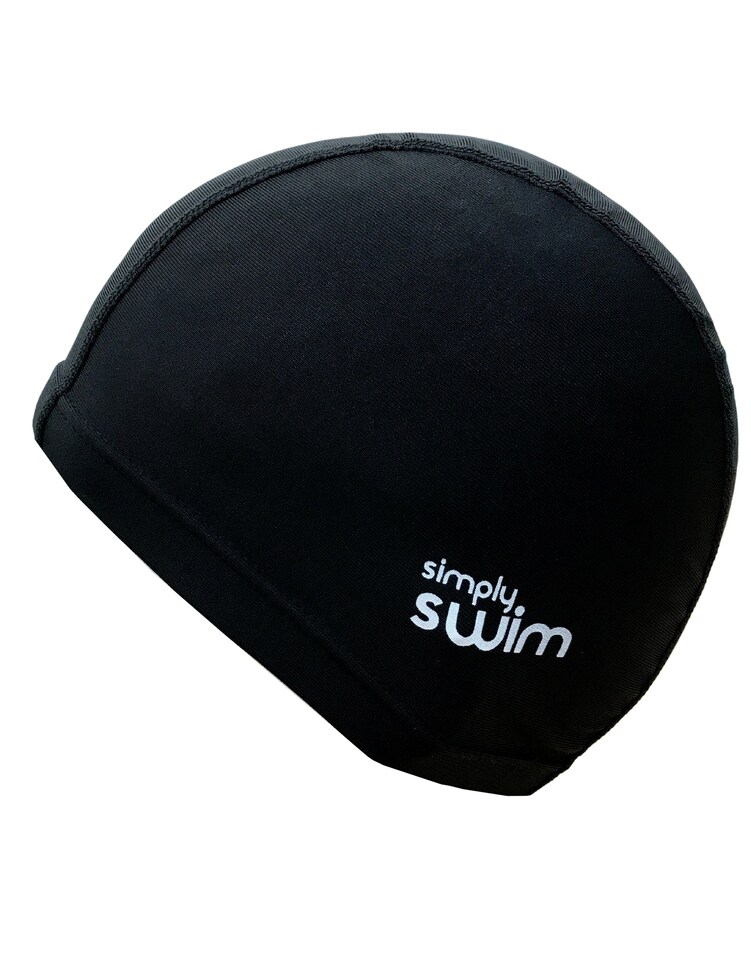 Simply Swim Adult Lycra Fabric Swim Cap - Solid Colours