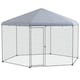 image 1 of PawHut Walk-in Chicken Run w/ Cover, for 10-15 Chickens, Hens, Rabbits, Ducks