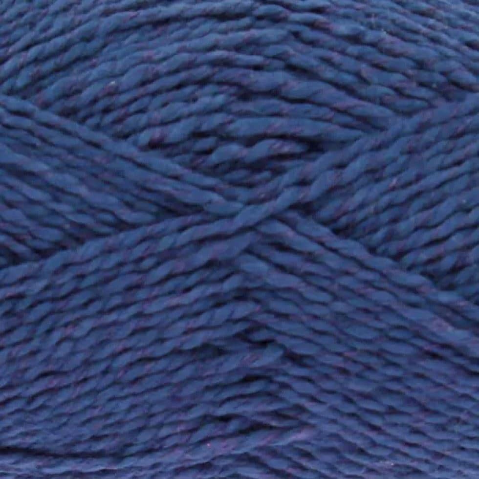 King Cole Navy Finesse Cotton Silk DK Yarn (Value Pack 12 x 50g Balls) For Crochet, Knitting - 120m per ball