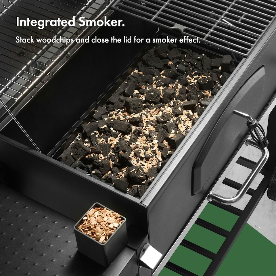 image 1 of VonHaus Charcoal BBQ XXL Portable Barbecue