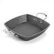 image 1 of Samuel Groves Britannia Cast Iron 26cm Double Handle Square Grill