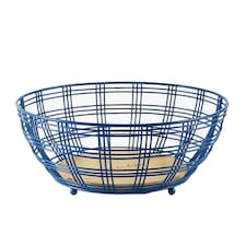 Sur La Table Colour Me Happy Blue Fruit Bowl