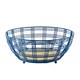 image 1 of Sur La Table Colour Me Happy Blue Fruit Bowl