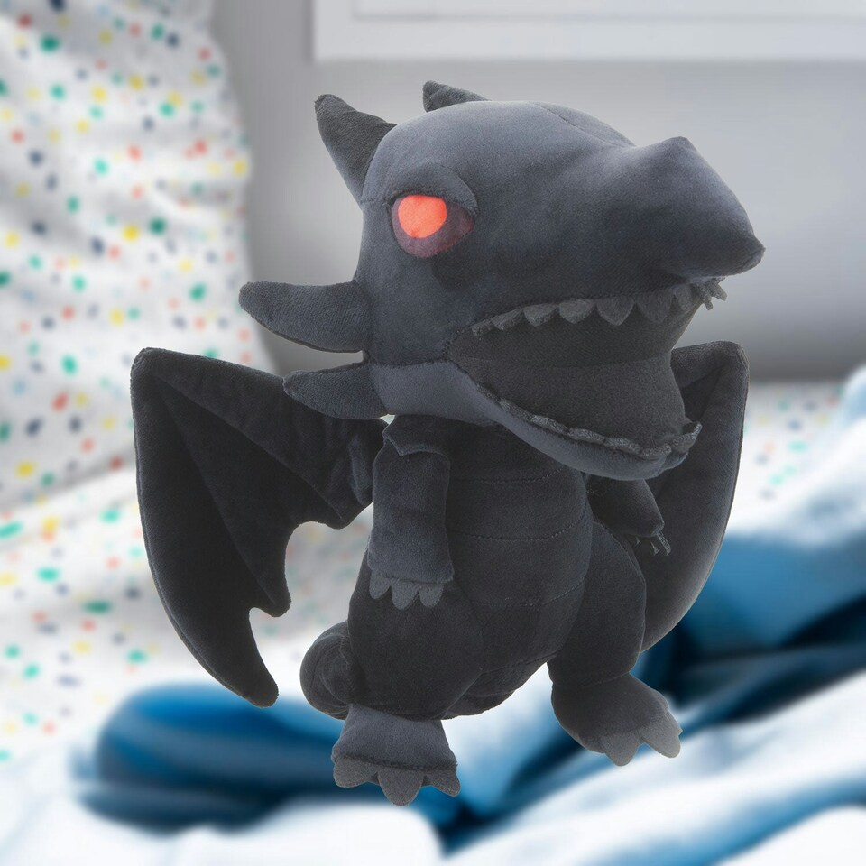 image 1 of YU-GI-OH Black Dragon Soft Toy Japanese Manga Character 26cm Multi-Coloured