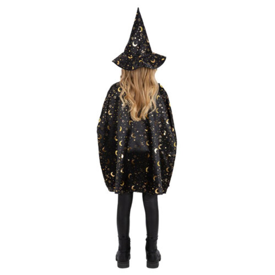 image 1 of Wizard Kids Unisex Fancy Dress Costume Accessories Kit