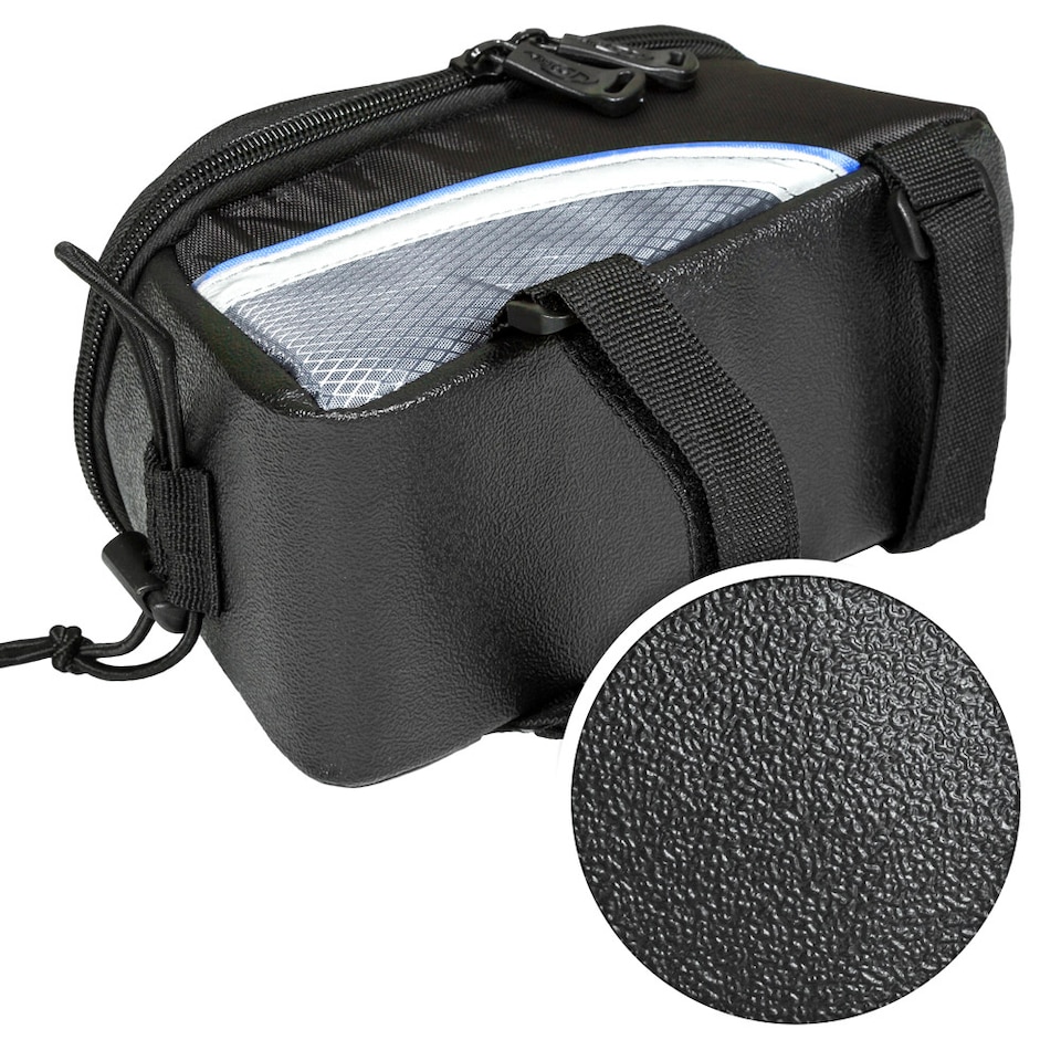 image 1 of Phone holder for bike | Black | black/grey/blue | 1.9 L | 1