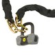 image 3 of YALE MAXIMUM SECURITY CHAIN & LOCK 1100MM SS GOLD