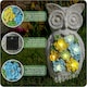 image 4 of Pack of 2 Solar Dog Garden Ornament Grey | One Size