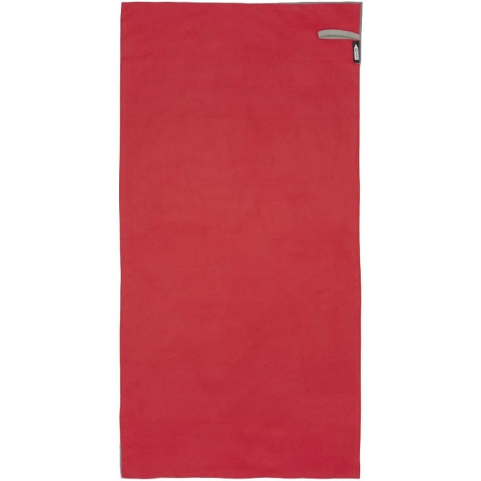 Pieter Lightweight Quick Dry Towel - Red - 50cm x 30cm