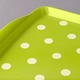 image 8 of Melamine Dotty Sandwich Tray Blue