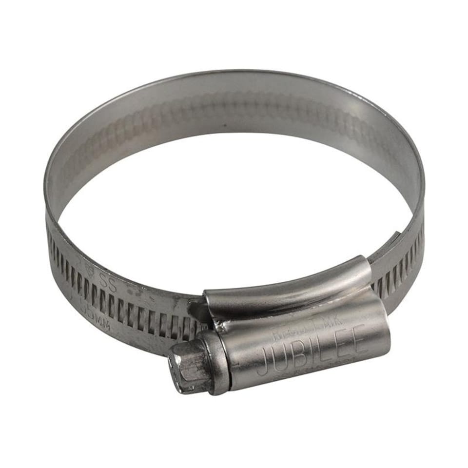 Jubilee Stainless Steel Hose Clip - Multi Colour - 40mm - 55mm 1.5/8 - 2.1/8in