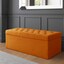 Burnt Orange Plush Velvet - Selected