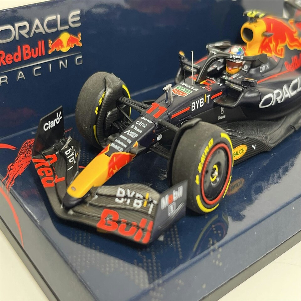 image 1 of Sergio Perez Red Bull Racing RB18 Saudi Arabian GP 2022 1:43 Scale Minichamps 417220111