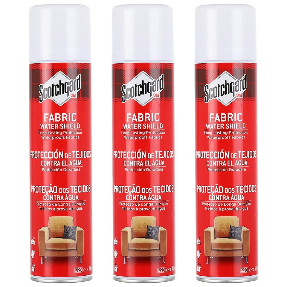 image 1 of 3 x Scotchgard Fabric Clothing Water Shield Repellent Waterproof Spray 400ml