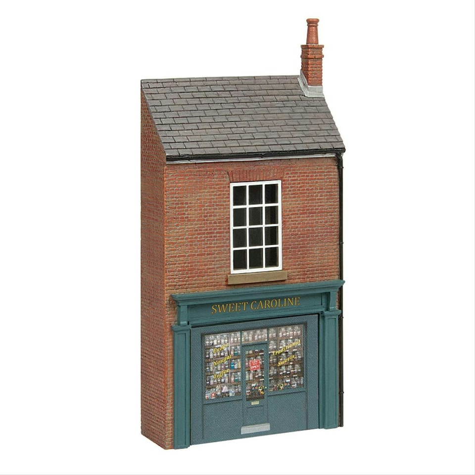 image 1 of Bachmann Scenecraft Low Relief Lucston Sweet Shop (Pre-Built)