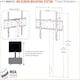 image 7 of MDA Designs TUCANA 1200 HYBRID Black Walnut TV Cabinet BeamThru Remote-Friendly Doors for up to 60" Flat Screen TVs with Mounting Arm Brown