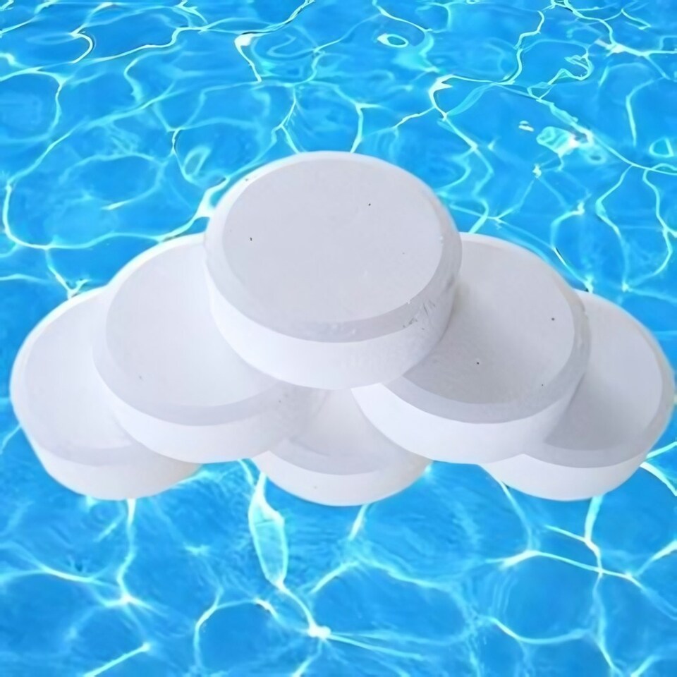 (50pcs) Chlorine Tablets Multifunction Instant Disinfection For Swimming Pool Tub Spa