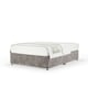 image 1 of Memory Maestro Memory Foam Silver Chenille Divan Set Super King