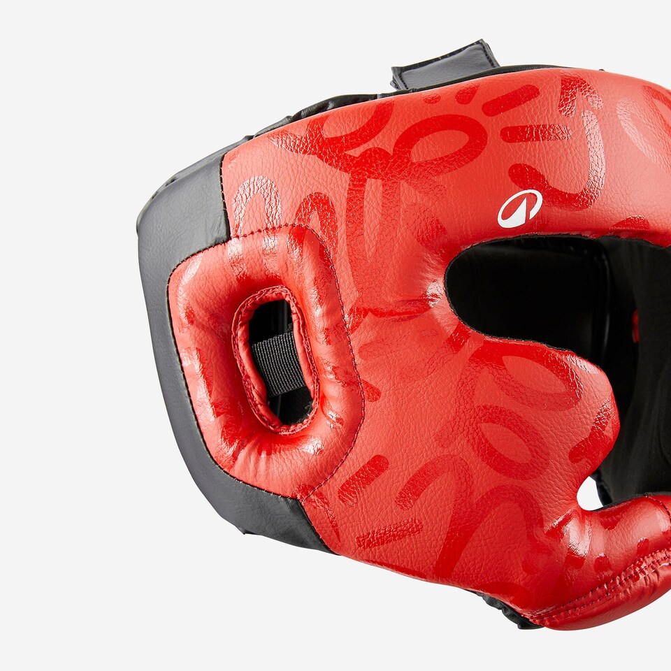 image 1 of Decathlon Kids' Boxing Full Face Headguard