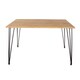 image 2 of Augusta Pine, Rectangular Dining Table Brown