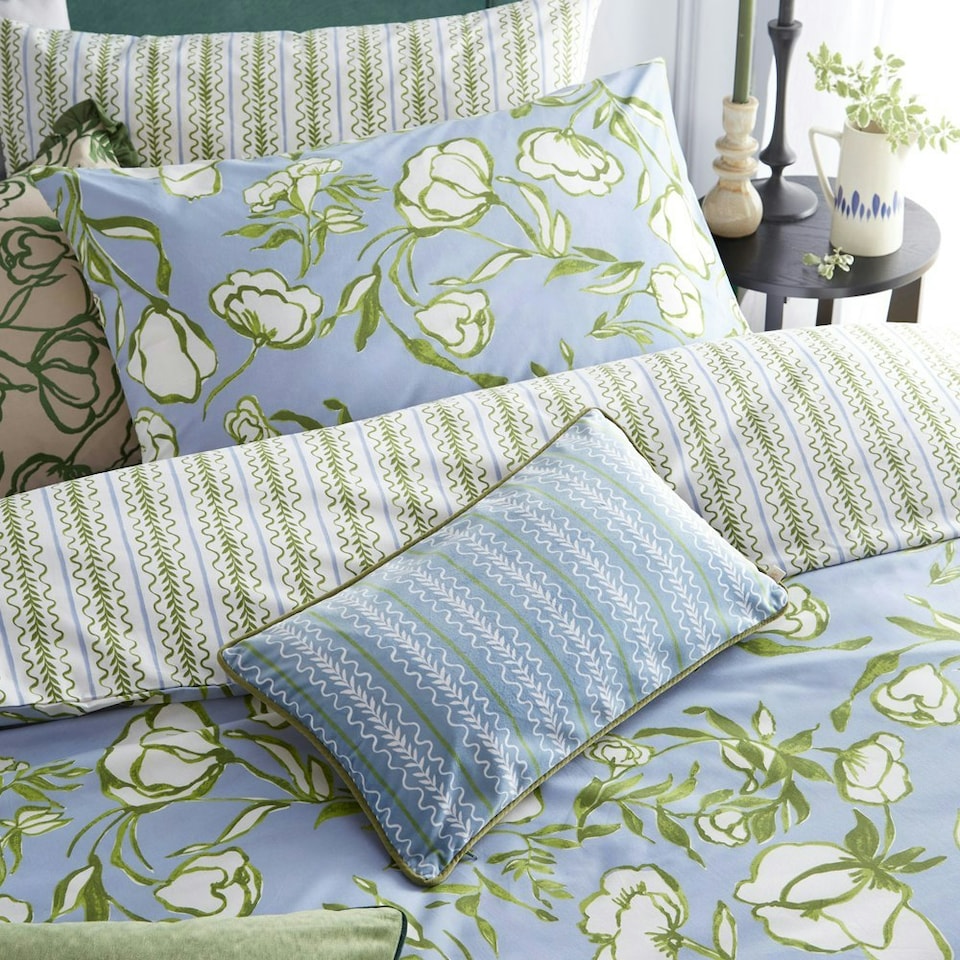 image 1 of Wylder Albera Floral Super King Duvet Cover Set