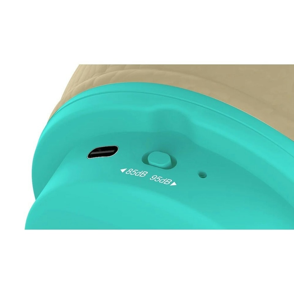 image 1 of Animal Crossing Childrens/Kids Character Wireless Headphones - Teal/Cream - One Size