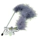image 3 of Cat Kitten Christmas Gift Metallic Feather Teaser Interactive Chaser Toy Present