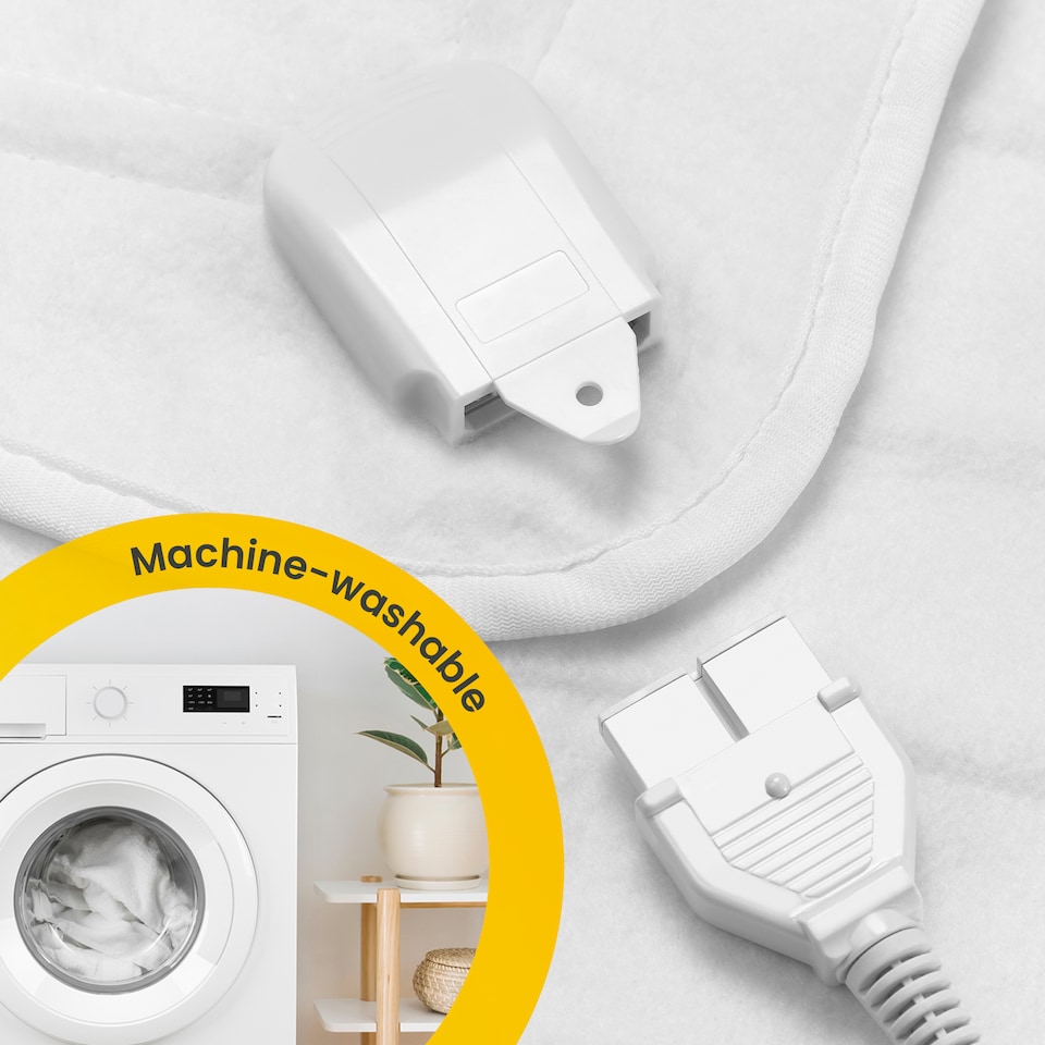 image 1 of Dual Control Electric Blanket - Double Size