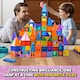 image 6 of Science Kidz 52 Piece Magnetic Tiles Set