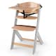 image 2 of Kinderkraft Enock High Chair for Baby and Toddler - Natural Grey