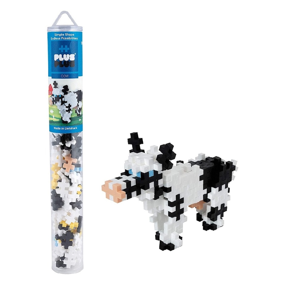 image 1 of Plus Plus Cow Tube Mix (100 Pieces)