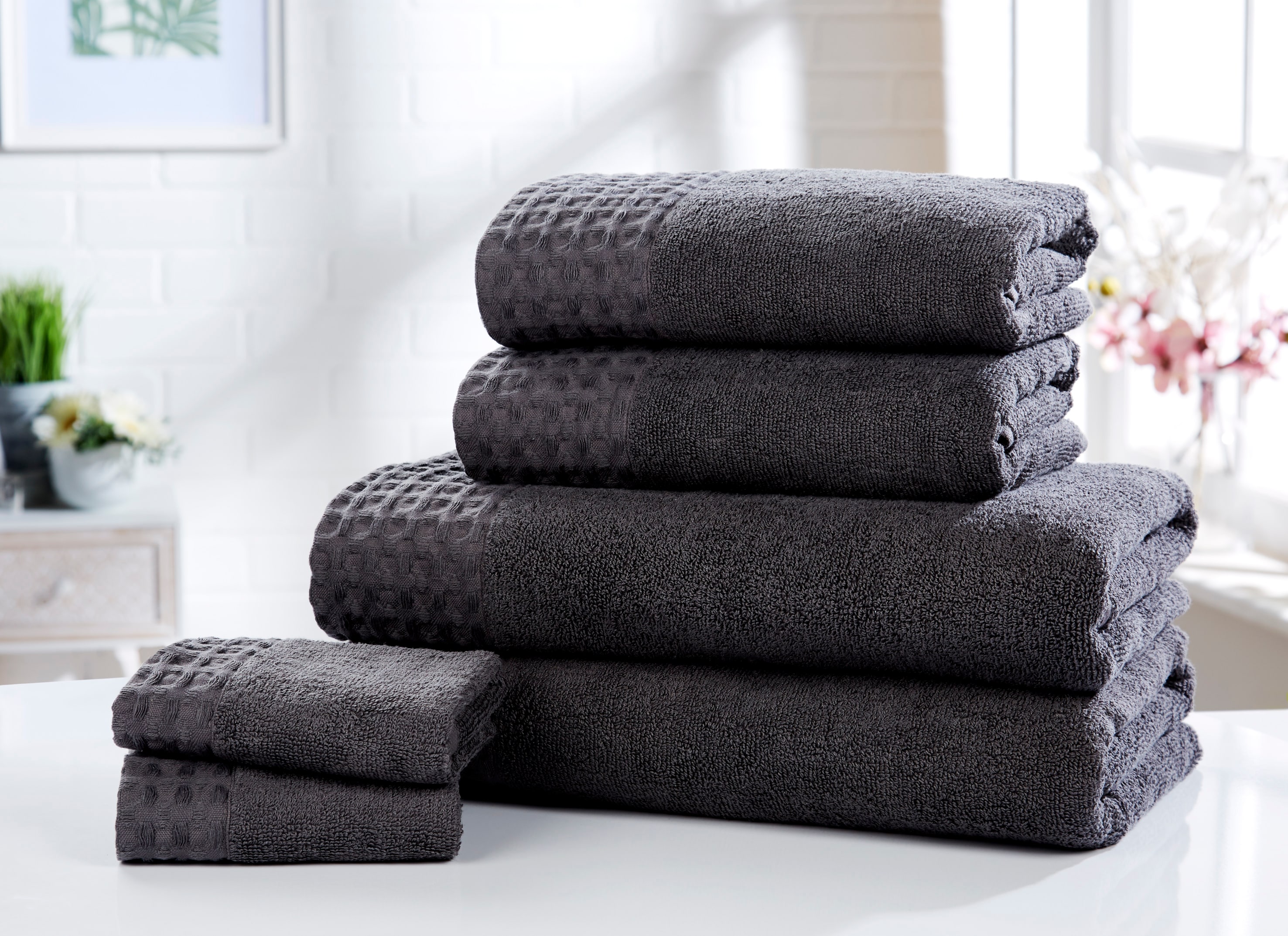 Retreat Cotton Super Soft And Absorbant Towel | Grey | Bath towel | 1