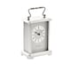 image 2 of Widdop Gifts Silver Carriage Clock