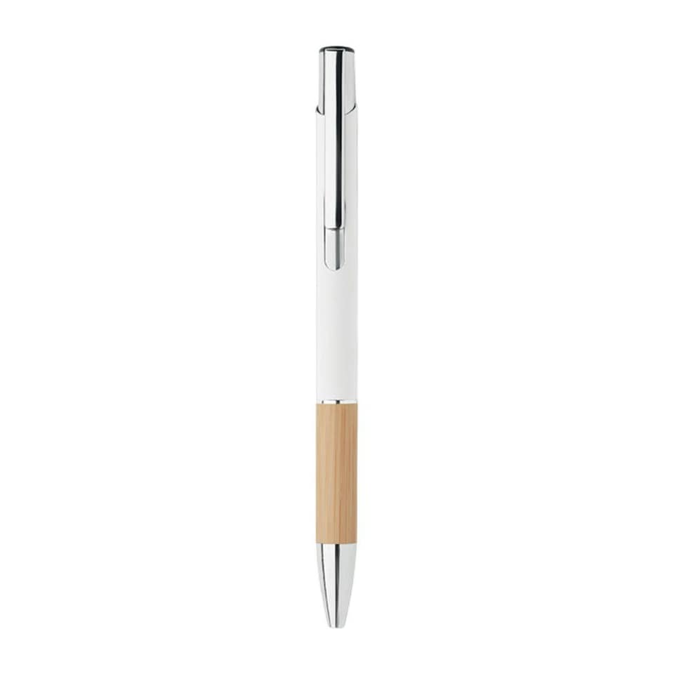 image 1 of MidOcean Sparta Aluminium Pen - White - One Size