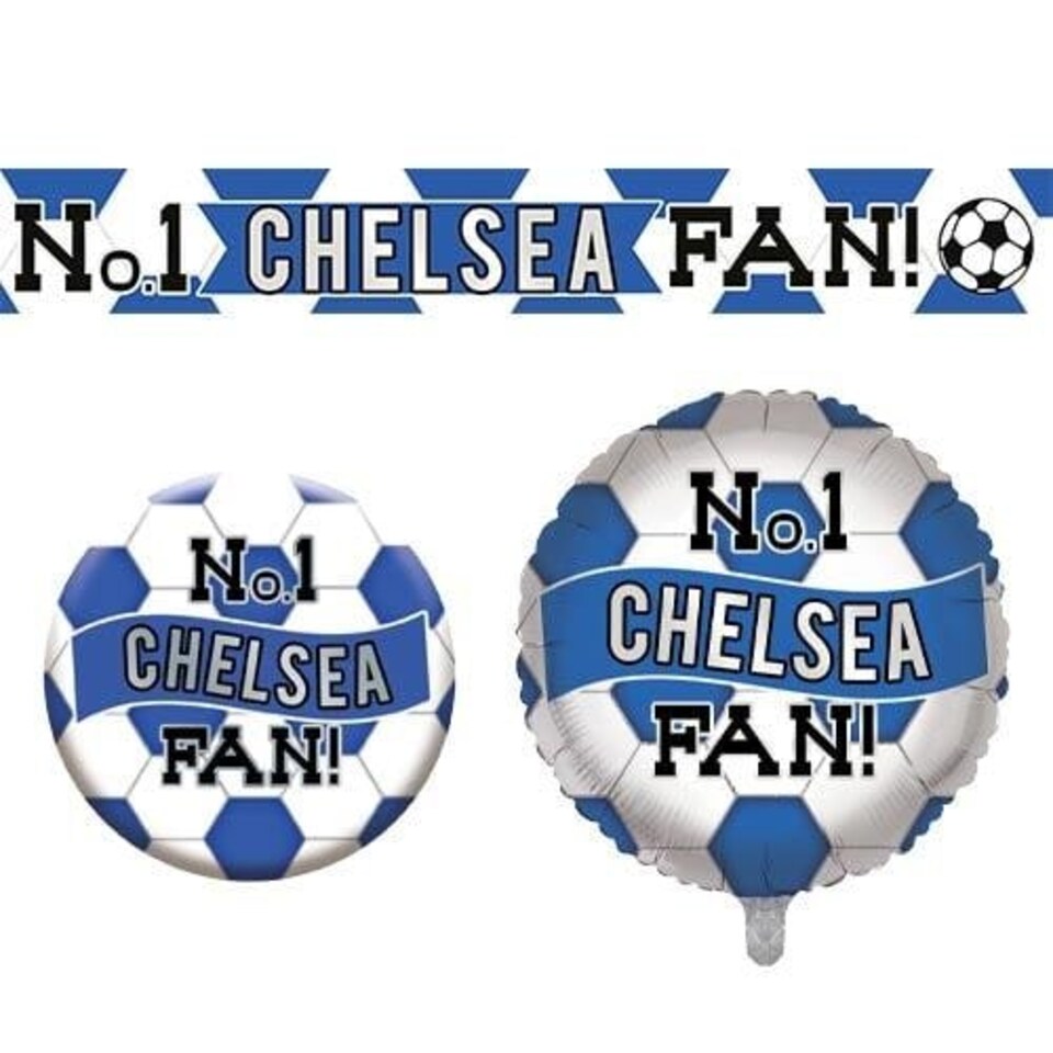 Chelsea Football Party Accessories Pack