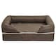 image 9 of Cosy Couch Mattress Dog Bed Brown | L