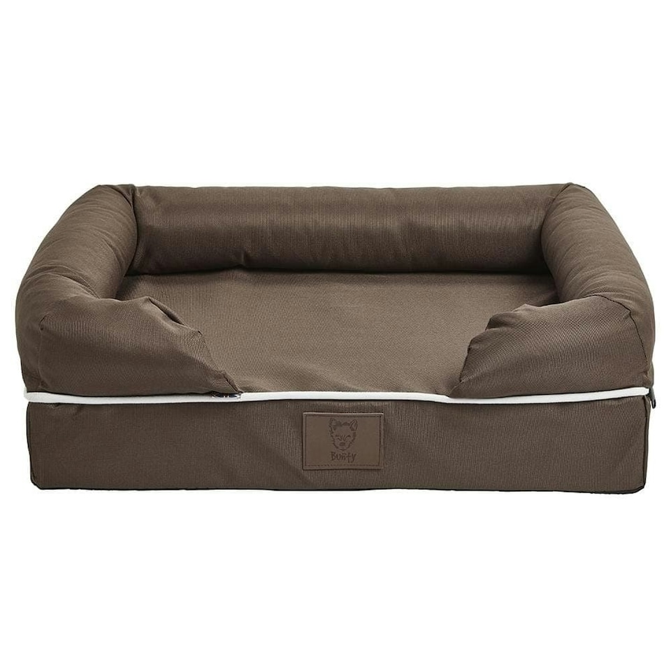 image 1 of Cosy Couch Mattress Dog Bed Brown | L
