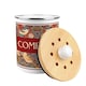 image 5 of Strawberry Thief Compost Caddy - Metal 2L Red Decorative Kitchen Food Waste Bin