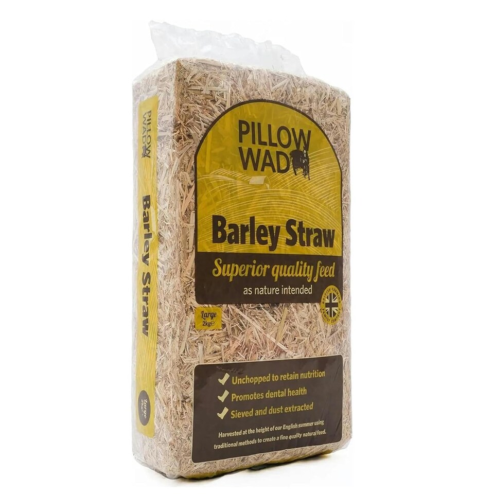 image 1 of 2 x 2KG Barley Straw Bedding For Chickens, Rabbits & Tortoise