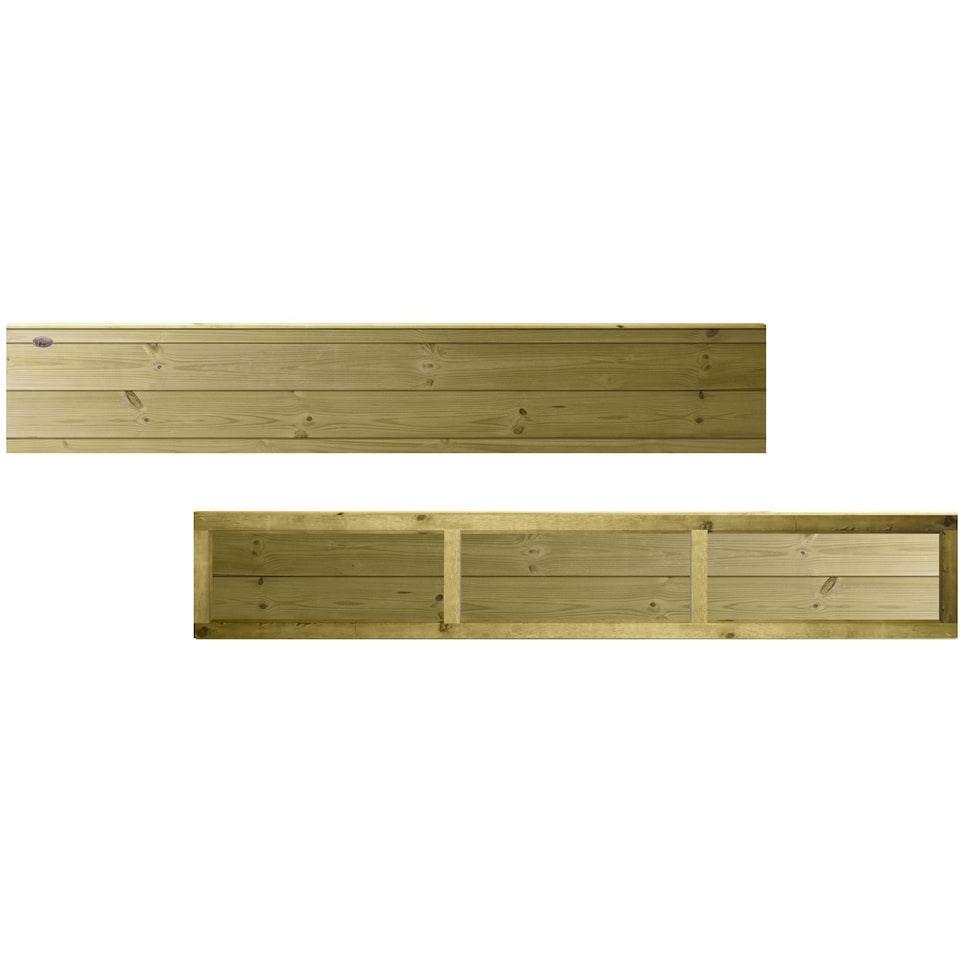 image 1 of Ultimate T&G Horizontal Boards W:6ft x H:1ft Fence Panel Treated Timber (Pack of 5)