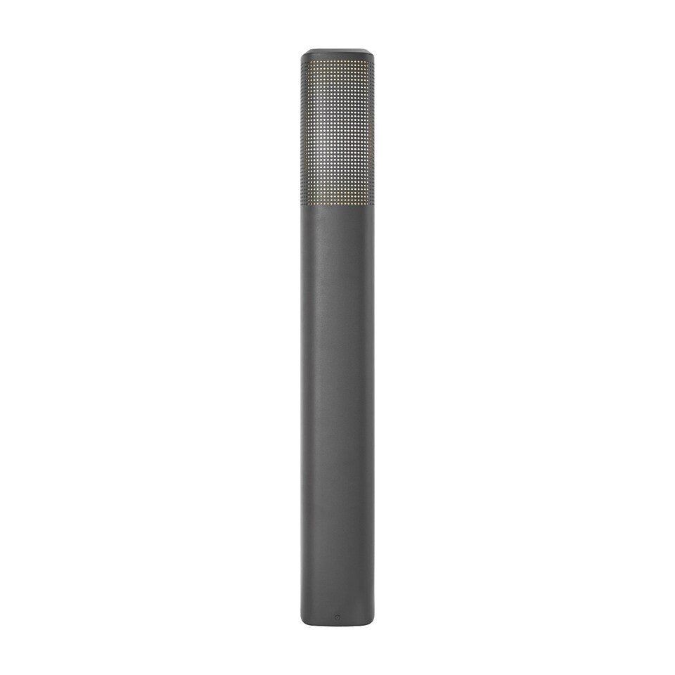 image 1 of Nordlux Sidara Outdoor Garden Post Black Aluminium E27 Coastal/Marine Safe - Mains Powered, IP44