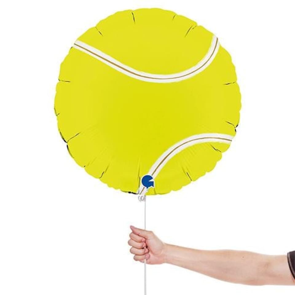 image 1 of Tennis Ball Round Foil Helium Balloon 46cm / 18 in