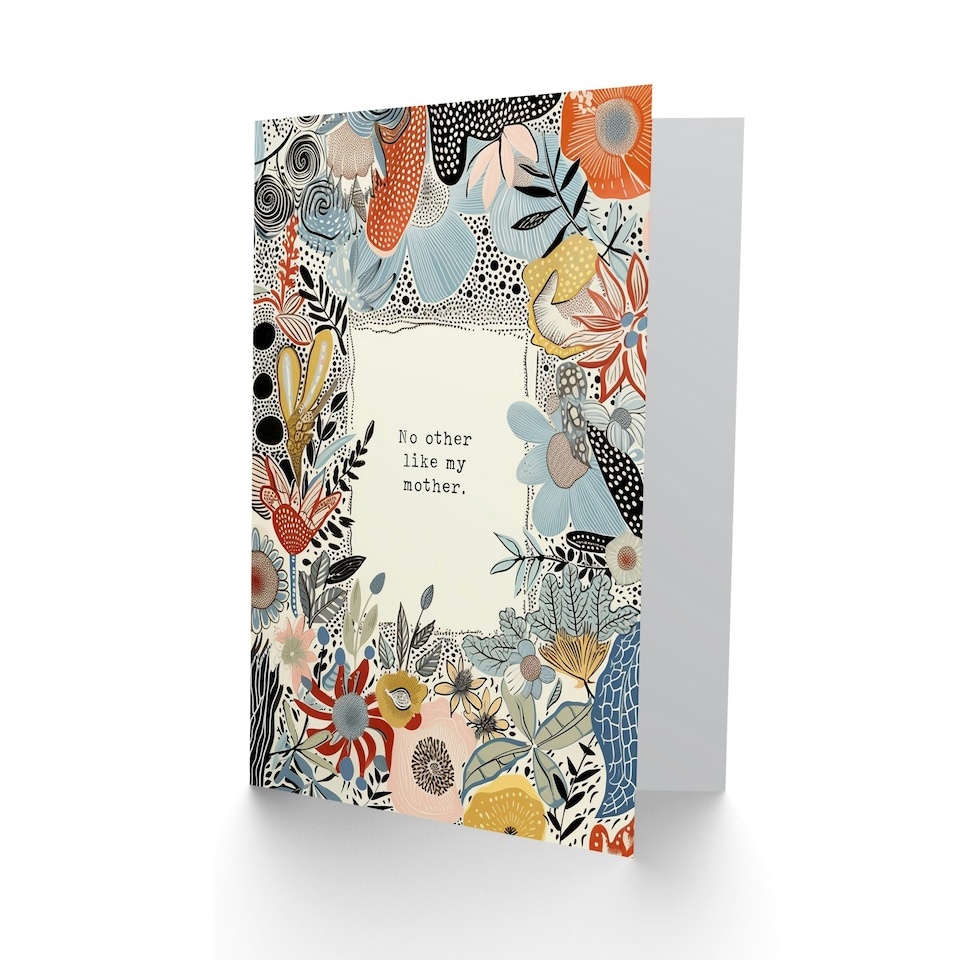 image 1 of Mothers Day Card Sincere No Other Like You Sweet Mum Card