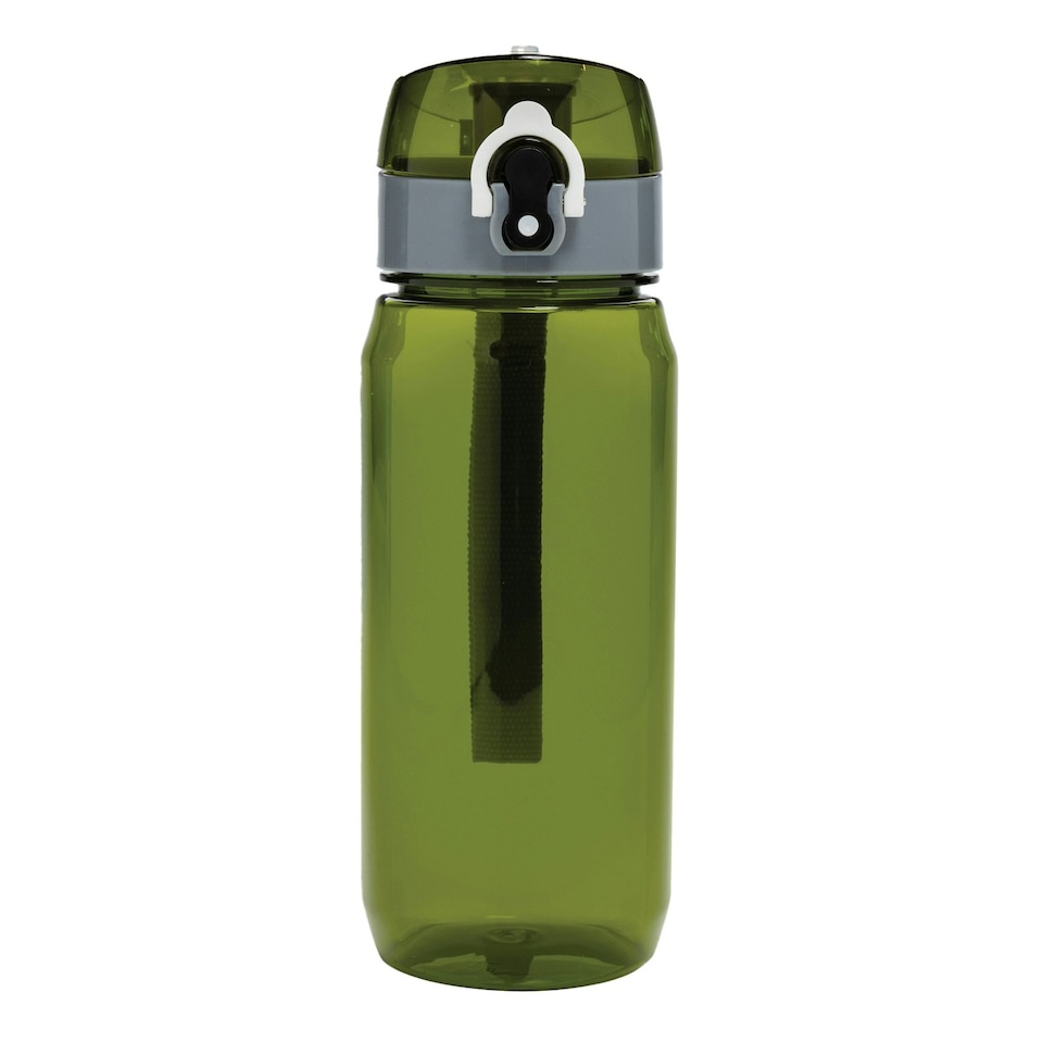 image 1 of XD Collection Yide Lockable RPET 600ml Water Bottle - Green - One Size Green | One Size